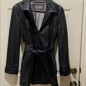 Black Wilsons Leather Jacket.